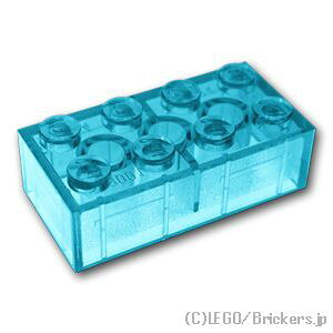 ���S �p�[�c �u���b�N 2 x 4 [ Tr,Lt Blue / �g�����X���C�g�u���[ ] | LEGO�����i�� �o�� ����