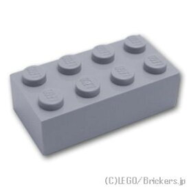 レゴ パーツ ブロック 2 x 4 [ Light Bluish Gray / グレー ] | LEGO純正品の バラ 売り