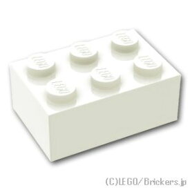 レゴ パーツ ブロック 2 x 3 [ White / ホワイト ] | LEGO純正品の バラ 売り