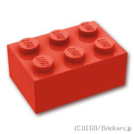 レゴ パーツ ブロック 2 x 3 [ Red / レッド ] | LEGO純正品の バラ 売り