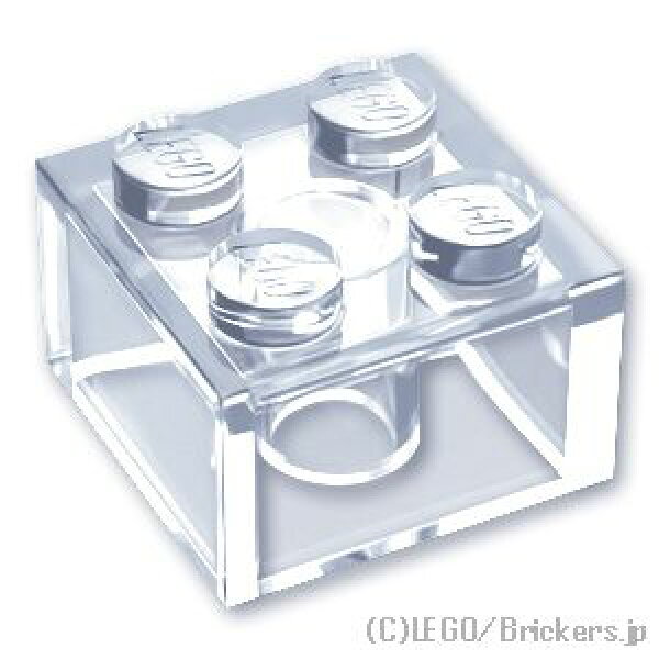 レゴ パーツ ブロック 2 x 2 [ Tr,Clear / トランスクリアー ]  | LEGO純正品の バラ 売り