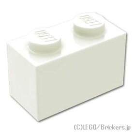 レゴ パーツ ブロック 1 x 2 [ White / ホワイト ] | LEGO純正品の バラ 売り