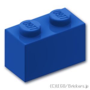 楽天市場】レゴ パーツ ブロック 1 x 2 [ Blue / ブルー ] | LEGO純正