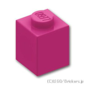 レゴ パーツ ブロック 1 x 1 [ Magenta / マゼンタ ] | LEGO純正品の バラ 売り