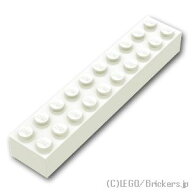レゴ パーツ ブロック 2 x 10 [ White / ホワイト ] | LEGO純正品の バラ 売り