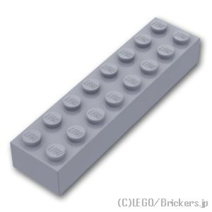 楽天市場】レゴ パーツ ブロック 2 x 8 [ Light Bluish Gray / グレー 