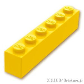 レゴ パーツ ブロック 1 x 6 [ Yellow / イエロー ] | LEGO純正品の バラ 売り