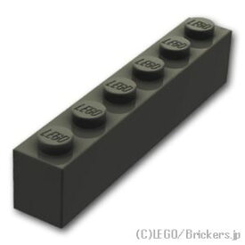 レゴ パーツ ブロック 1 x 6 [ Black / ブラック ] | LEGO純正品の バラ 売り