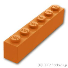 レゴ パーツ ブロック 1 x 6 [ Dark Orange / ダークオレンジ ] | LEGO純正品の バラ 売り