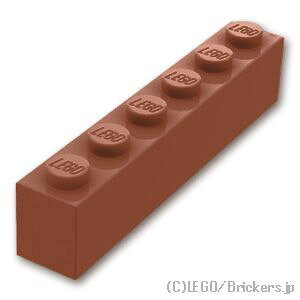 S p[c ubN 1 x 6 [ Reddish Brown / uE ] | LEGOi o 