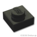 レゴ パーツ プレート 1 x 1 [ Black / ブラック ] | LEGO純正品の バラ 売り
