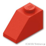 レゴ パーツ スロープ 45° 2 x 1 [ Red / レッド ] | LEGO純正品の バラ 売り