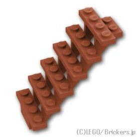 レゴ パーツ 階段 7 x 4 x 6 [ Reddish Brown / ブラウン ] | LEGO純正品の バラ 売り