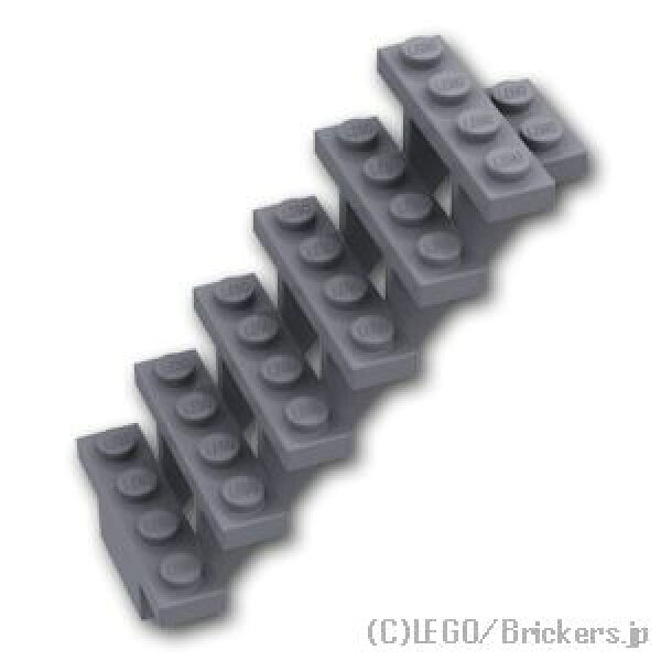 レゴ パーツ 階段 7 x 4 x 6 [ Dark Bluish Gray / ダークグレー ]  | LEGO純正品の バラ 売り