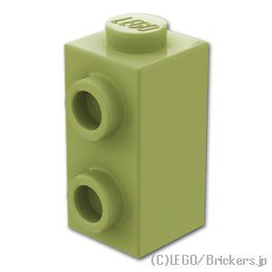 ���S �p�[�c �u���b�N 1 x 1 x 1 2/3 - 1�ʃX�^�b�h [ Olive Green / �I���[�u�O���[�� ] | LEGO�����i�� �o�� ����
