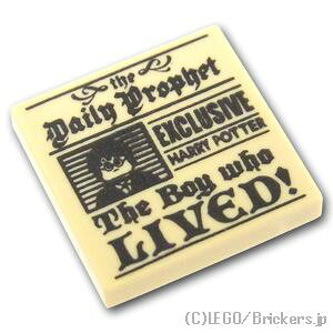 S p[c ^C 2 x 2 - \ҐV The Boy who LIVEDI [ Tan / ^ ] | LEGOi o 