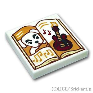 S p[c ^C 2 x 2 - ƂڂyG(ǂԂ̐X) [ White / zCg ] | LEGOi o 