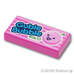 S p[c ^C 1 x 2 - 'Guble Bubble'DK [ Dark Pink / _[NsN ] | LEGOi o 