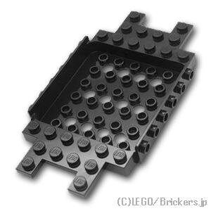���S �p�[�c �r�[�N���x�[�X 6 x 12 x 1 [ Black / �u���b�N ] | LEGO�����i�� �o�� ����