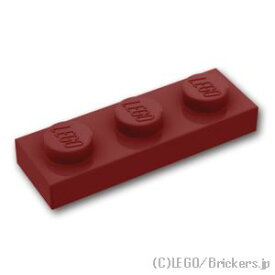 レゴ パーツ プレート 1 x 3 [ Dark Red / ダークレッド ] | LEGO純正品の バラ 売り