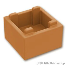 レゴ パーツ コンテナ ボックス - 2 x 2 x 1 [ Md,Nougat / ミディアムヌガー ] | LEGO純正品の バラ 売り