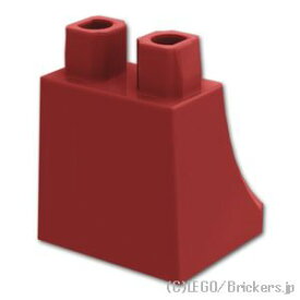 レゴ パーツ ミニフィグ レッグ - スカート [ Dark Red / ダークレッド ] | LEGO純正品の バラ 売り