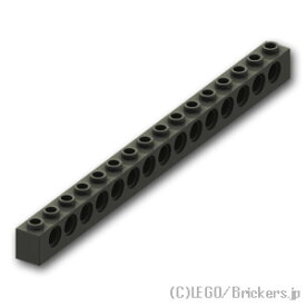 レゴ パーツ テクニック ブロック 1 x 16 [ Black / ブラック ] | LEGO純正品の バラ 売り