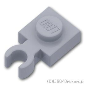 レゴ パーツ プレート 1 x 1 - 垂直クリップ [ Light Bluish Gray / グレー ] | LEGO純正品の バラ 売り
