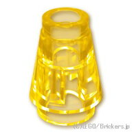 レゴ パーツ コーン 1 x 1 [ Tr,Yellow / トランスイエロー ] | LEGO純正品の バラ 売り