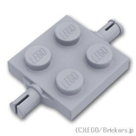 レゴ パーツ ホイール ホルダー - プレート 2 x 2 小径軸 [ Light Bluish Gray / グレー ] | LEGO純正品の バラ 売り