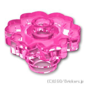 レゴ 植物 パーツ フラワー 2 x 2 [Tr,Dark Pink/トランスダークピンク] | LEGO純正品の バラ 売り 花