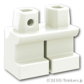 レゴ パーツ ミニフィグ ショートレッグ [ White / ホワイト ] | LEGO純正品の バラ 売り