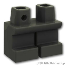 レゴ パーツ ミニフィグ ショートレッグ [ Black / ブラック ] | LEGO純正品の バラ 売り