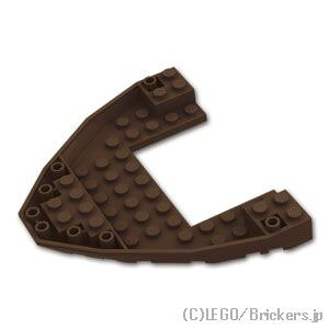 ���S �p�[�c �{�[�g �D�� �u���b�N 10 x 12 x 1 [ Dark Brown / �_�[�N�u���E�� ] | LEGO�����i�� �o�� ����