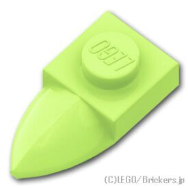 レゴ パーツ プレート 1 x 1 - 歯 [ Yellowish Green / イエローイッシュグリーン ] | LEGO純正品の バラ 売り