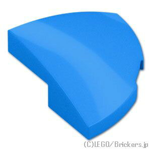 ���S �p�[�c �X���[�v �J�[�u �R�[�i�[ 2 x 2 x 2/3 - ���E���h [ Dark Azure / �_�[�N�A�Y�[�� ] | LEGO�����i�� �o�� ����