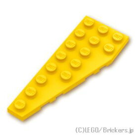 レゴ パーツ ウェッジプレート 3 x 8 左 [ Yellow / イエロー ] | LEGO純正品の バラ 売り