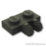 レゴ パーツ ヒンジ プレート 1 x 2 - 垂直キャッチ サイド [ Black / ブラック ] | LEGO純正品の バラ …