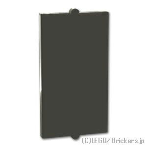 ���S �p�[�c �E�B���h�E �K���X 1 x 2 x 3 - �t���b�g�t�����g [ Black / �u���b�N ] | LEGO�����i�� �o�� ����