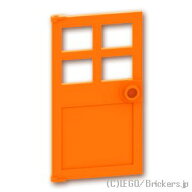 レゴ パーツ ドア 1 x 4 x 6 - スタッドハンドル [ Orange / オレンジ ] | LEGO純正品の バラ 売り