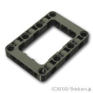 レゴ パーツ テクニック リフトアーム フレーム 5 x 7 - オープンセンター [ Black / ブラック ] | LEGO…