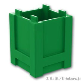 レゴ パーツ コンテナ・ボックス [ Green / グリーン ] | LEGO純正品の バラ 売り