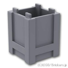 レゴ パーツ コンテナ・ボックス [ Dark Bluish Gray / ダークグレー ] | LEGO純正品の バラ 売り