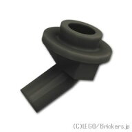 レゴ パーツ バー 1L - アングル中空スタッド [ Black / ブラック ] | LEGO純正品の バラ 売り