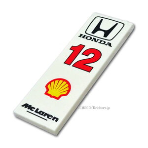 ���S �p�[�c �^�C�� 2 x 6 - McLaren�AHONDA�AShell [ White / �z���C�g ] | LEGO�����i�� �o�� ����