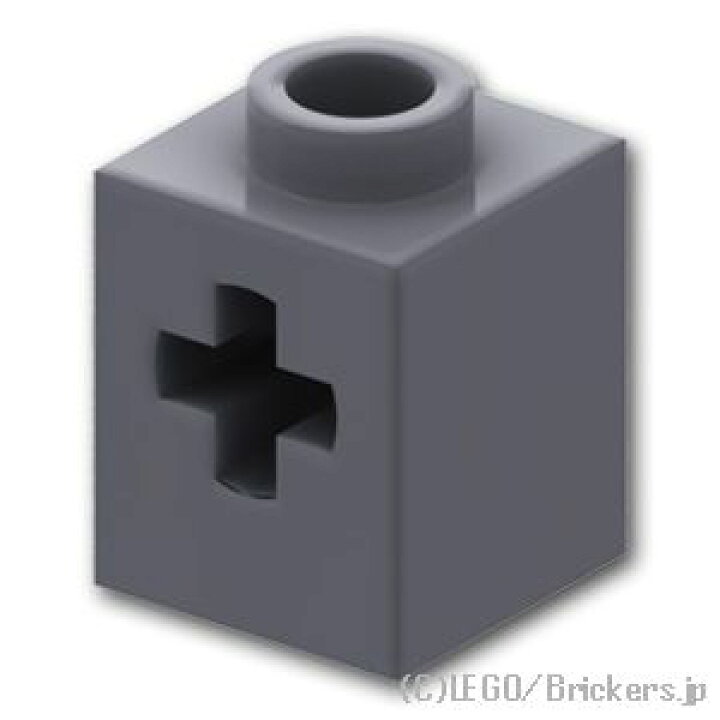 楽天市場】レゴ パーツ テクニック ブロック 1 x 1 - 軸穴 [ Dark  