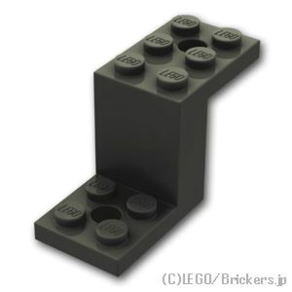 レゴ パーツ ブラケット 5 x 2 x 2 1/3 - ピンホール [ Black / ブラック ]  | LEGO純正品の バラ 売り