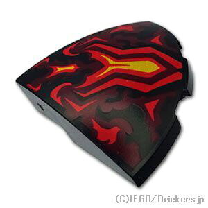 ���S �p�[�c �X���[�v �J�[�u �R�[�i�[ 3 x 3 - ���̖͗l [ Black / �u���b�N ] | LEGO�����i�� �o�� ����