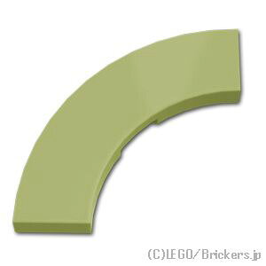 ���S �p�[�c �^�C�� ���E���h �R�[�i�[ 3 x 3 - �}�J���j [ Olive Green / �I���[�u�O���[�� ] | LEGO�����i�� �o�� ����