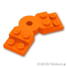 レゴ パーツ プレート 2 x 6 x 2/3 - ベント [ Orange / オレンジ ] | LEGO純正品の バラ 売り